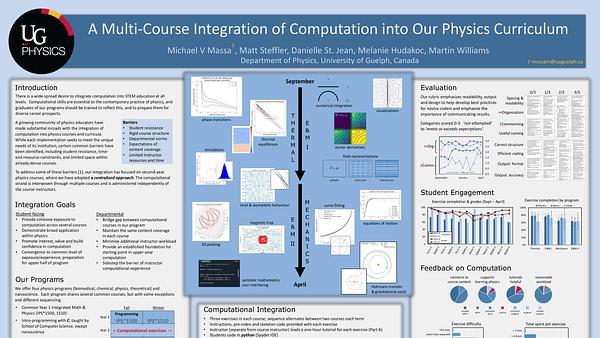 A Multi-Course Integration of Computation into Our Physics Curriculum