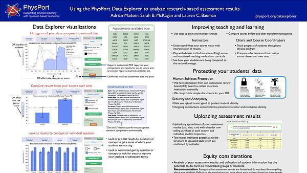 Using the PhysPort Data Explorer to analyze research-based assessment results
