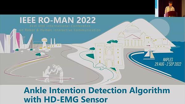 Ankle Intention Detection Algorithm with HD-EMG Sensor