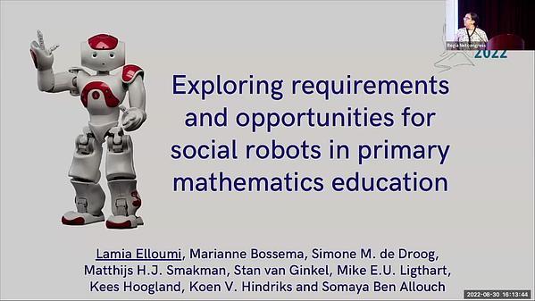 Exploring requirements and opportunities for social robots in primary mathematics education