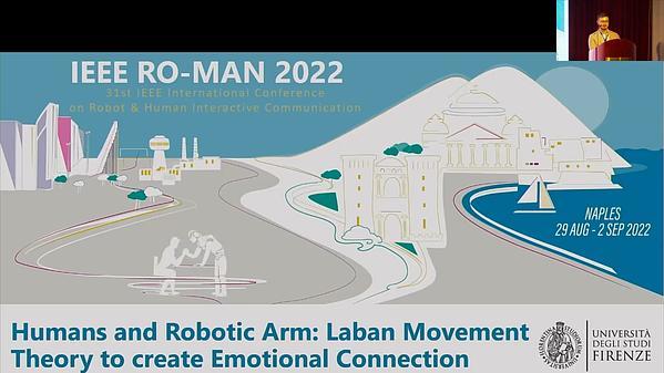 Humans and Robotic Arm: Laban Movement Theory to create  Emotional Connection