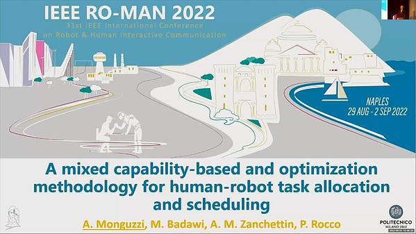 A mixed capability-based and optimization methodology for human-robot task allocation and scheduling