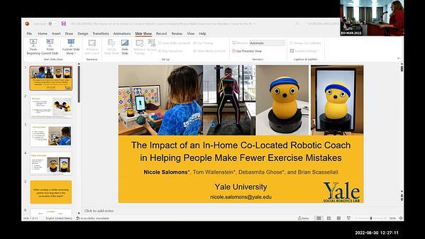 The Impact of an In-Home Co-Located Robotic Coach in Helping People Make Fewer Exercise Mistakes