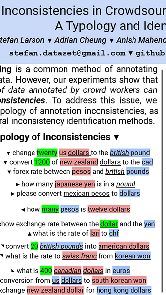 Inconsistencies in Crowdsourced Slot-Filling Annotations: A Typology and Identification Methods