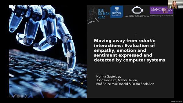 Moving Away from 'robotic' Interactions: Evaluation of Empathy, Emotion and Sentiment Expressed and Detected by Computer Systems