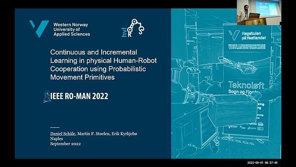 Continuous and Incremental Learning in physical Human-Robot Cooperation using Probabilistic Movement Primitives (ProMPs)