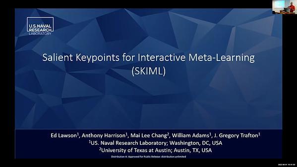 Salient Keypoints for Interactive Meta-Learning (SKIML)
