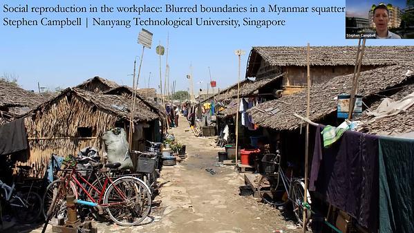 Social Reproduction in the Workplace: Blurred Boundaries in a Myanmar Squatter Settlement