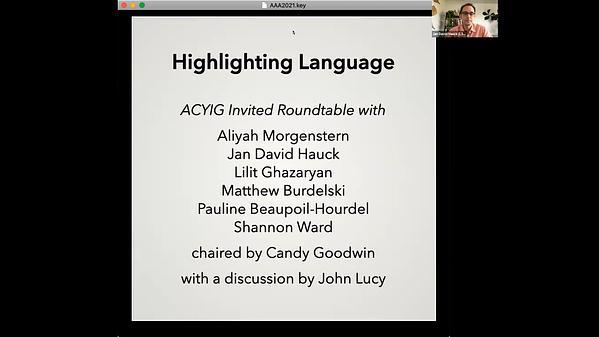 ACYIG Invited Session: Highlighting Language through Repair Practices in Children's Interactions (Anthropology of Children and Youth Interest Group)