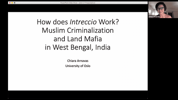 How Does Intreccio Work? Muslim Criminalization and Land Mafia In West Bengal, India