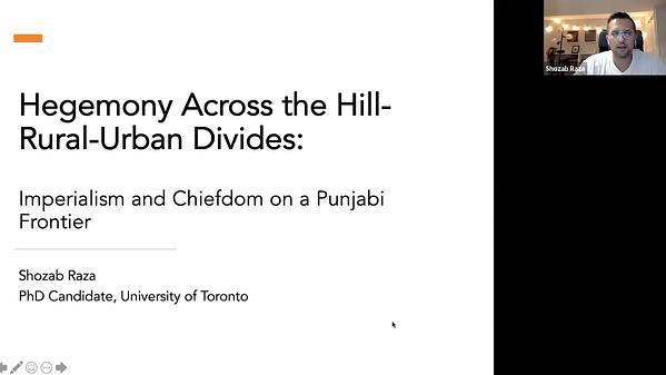 Hegemony Across the Hill-Rural-Urban Divides: Imperialism and Chiefdom on a Punjabi Frontier