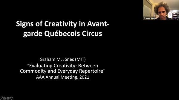 Signs of Creativity in Avant-garde Québecois Circus