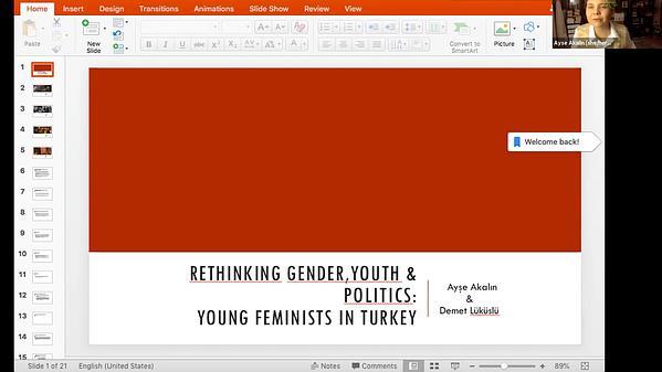 Rethinking Gender, Youth and Politics: Young Feminists in Turkey