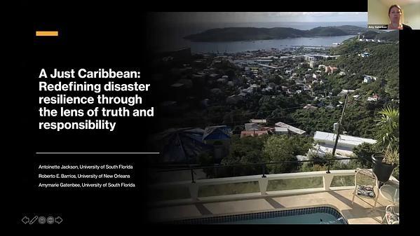 A Just Caribbean at the Community Level: Redefining disaster resilience through the lens of truth and responsibility