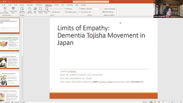 Limits of Empathy in Dementia Tojisha Movement in Japan