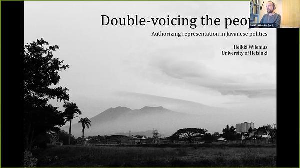 Double-Voicing the People: Authorizing Representation in Javanese Politics