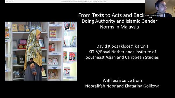 From Texts to Acts and Back Again: Doing Authority and Islamic Gender Norms in Malaysia