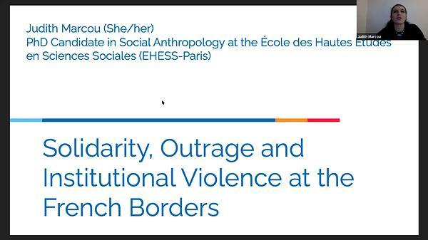 Outrage, institutional violence and solidarity at the French borders