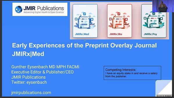 Early Experiences of the Preprint Overlay Journal JMIRx