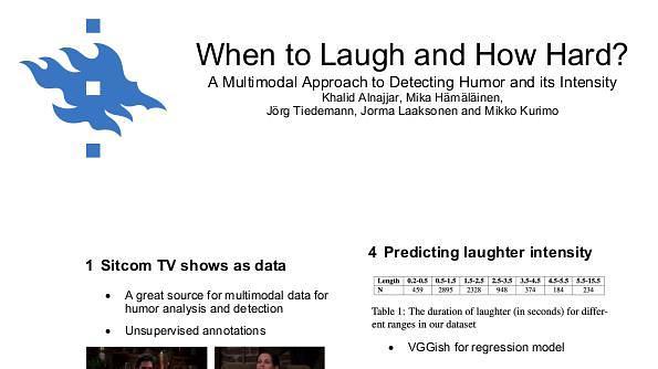 When to Laugh and How Hard? A Multimodal Approach to Detecting Humor and its Intensity