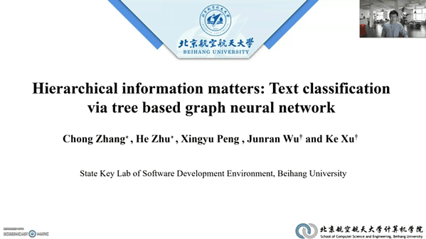 Hierarchical information matters: Text classification via tree based graph neural network