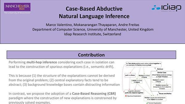Case-Based Abductive Natural Language Inference