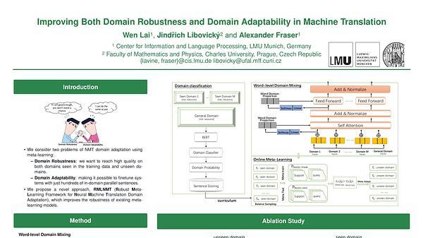 Improving Both Domain Robustness and Domain Adaptability in Machine Translation