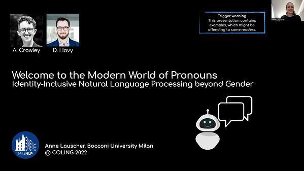 Welcome to the Modern World of Pronouns: Identity-Inclusive Natural Language Processing beyond Gender