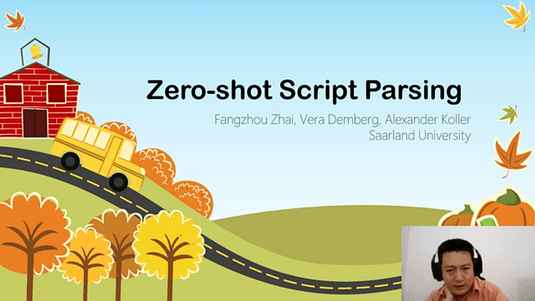 Zero-shot Script Parsing