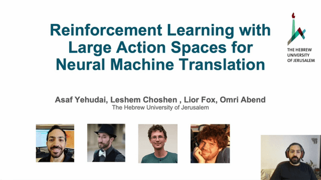 Underline | Reinforcement Learning with Large Action Spaces for Neural ...