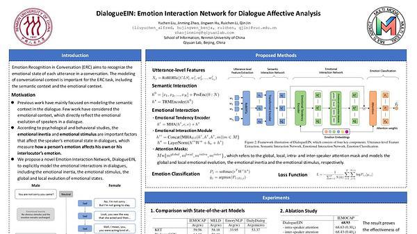 DialogueEIN: Emotion Interaction Network for Dialogue Affective Analysis