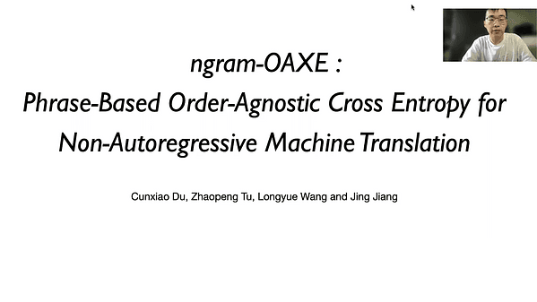 ngram-OAXE: Phrase-Based Order-Agnostic Cross Entropy for Non-Autoregressive Machine Translation