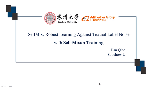 SelfMix: Robust Learning Against Textual Label Noise with Self-Mixup Training