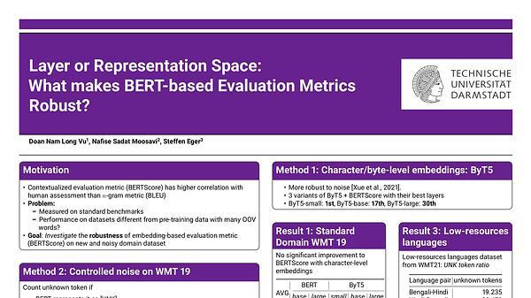 Layer or Representation Space: What makes BERT-based Evaluation Metrics Robust?