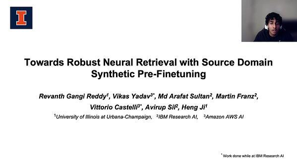 Towards Robust Neural Retrieval with Source Domain Synthetic Pre-Finetuning