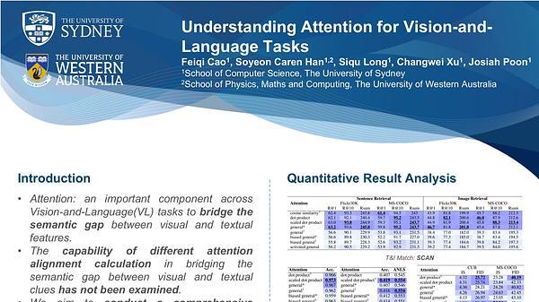 Understanding Attention for Vision-and-Language Tasks