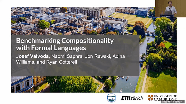 Benchmarking Compositionality with Formal Languages