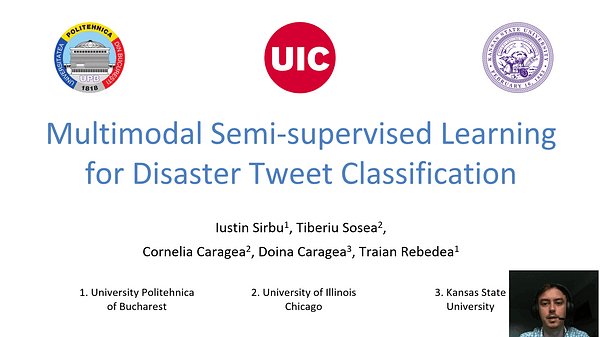 Multimodal Semi-supervised Learning for Disaster Tweet Classification