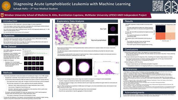 Diagnosing Acute Lymphoblastic Leukemia with Machine Learning