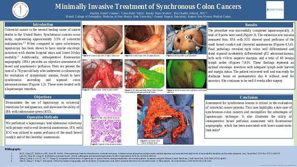 Minimally Invasive Treatment of Synchronous Colon Cancers