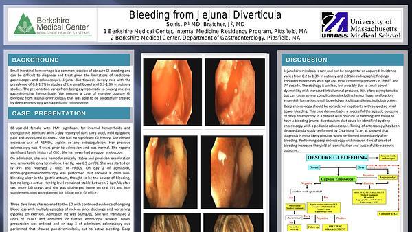 Bleeding from Jejunal Diverticula