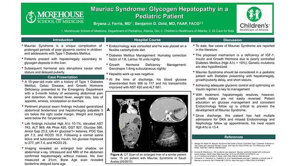 Mauriac Syndrome: Glycogen Hepatopathy in a Pediatric Patient