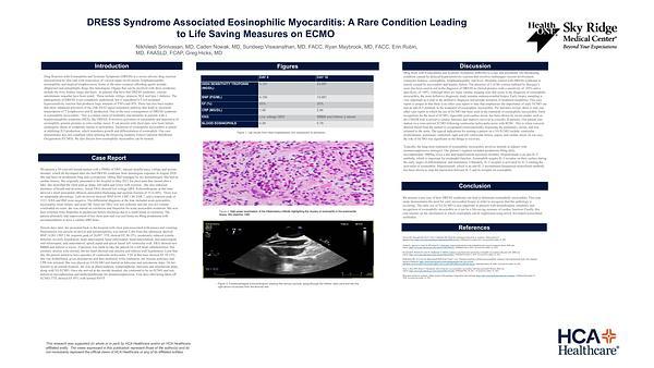 DRESS Syndrome Associated Eosinophilic Myocarditis: A Rare Condition Leading to Life Saving Measures on ECMO