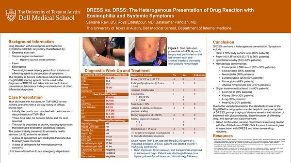 DRESS vs. DRSS: The Heterogenous Presentation of Drug Reaction with Eosinophilia and Systemic Symptoms