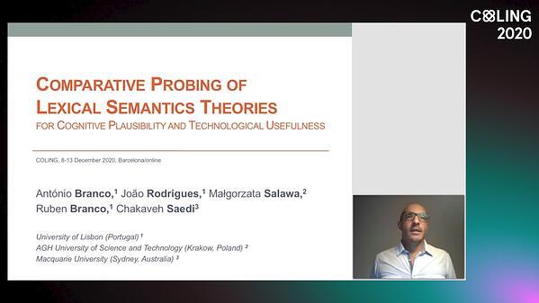 Comparative Probing of Lexical Semantics Theories for Cognitive Plausibility and Technological Usefulness