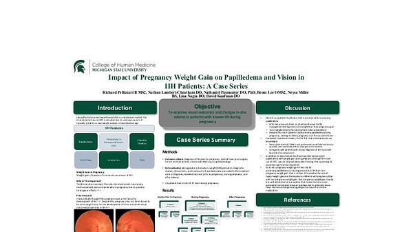Impact of Pregnancy Weight Gain on Papilledema and Vision in IIH Patients: A Case Series