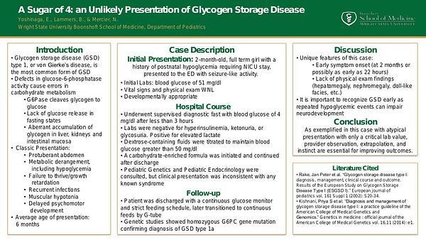 A Sugar of 4: An Unlikely Presentation of Glycogen Storage Disease