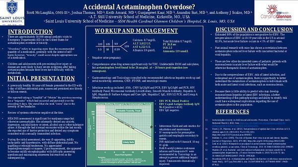 Accidental Acetaminophen Overdose?