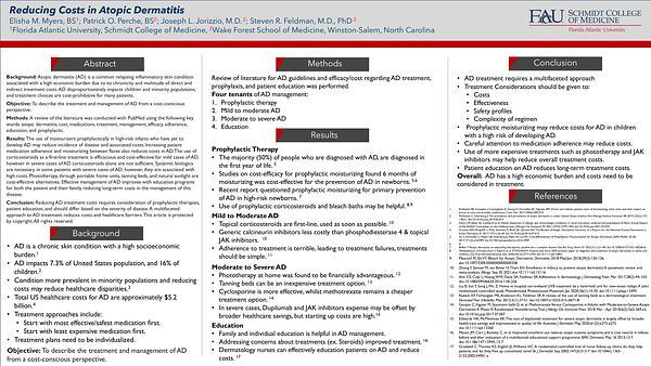 Reducing Costs in Atopic Dermatitis