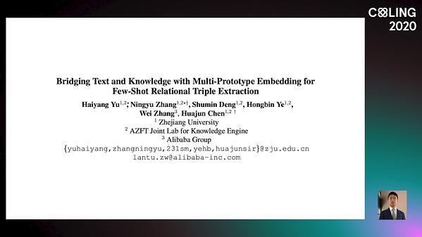 Bridging Text and Knowledge with Multi-Prototype Embedding for Few-Shot Relational Triple Extraction